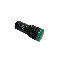 Sign. lampa Led AD22B-16DS zelena 220V AC