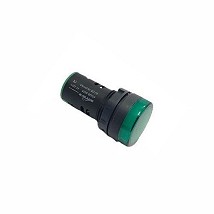 Signalna lampa led zelena 220VAC FI22