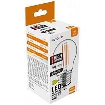 LED Filament lopta Mini 4.9W E27 NW 4000K 806lm