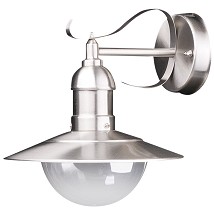 Spoljna zidna lampa E27 IP44 Imperial hrom 240x270mm