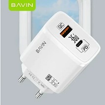 Bavin punjač 36W USB-A + USB-C bela - PC908Y