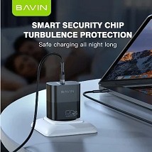 Bavin punjač  GaN 45W-PD USB-C crna - PC986Y