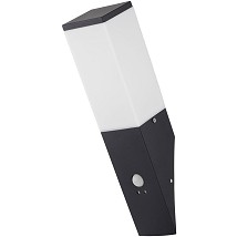 Spoljna zidna lampa Panama 1xE27 senzorom IP44 Crna