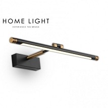 ZIDNA LED LAMPA ZA SLIKE 9W WW TOPLO BELA CRNO ZLATO VESTA 497