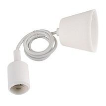 KABL ZA VISILICE E27 BELI PROSTO