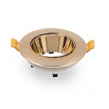 UGRADNA ROZETNA KRUG 1XGU10 ZLATNA JM 1006 BBLINK