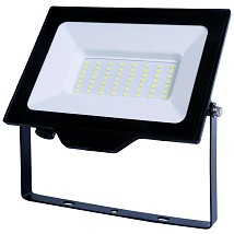 LED reflektor SMD 100lm/W Slim 50W 6400K CW 5000lm crna