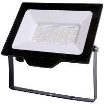 LED reflektor SMD 100lm/W Slim 50W 4000K NW 5000lm crna
