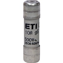 Cilindricni topljivi umetak CH10 500V gG 10A ETI