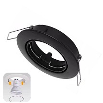 Rozetna pokretna 105A BK krug