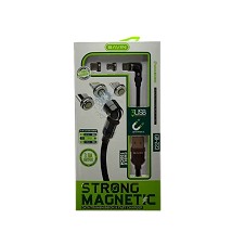Bavin kabl Super Magnetic 3in1 TypeC/IOS/Micro crna CB-233