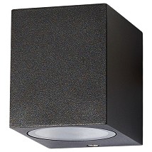 Spoljna zidna lampa Vatia 1xGU10 IP44 Crna