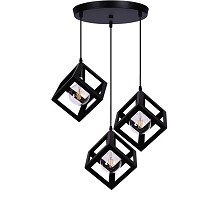 VISILICA 3XE27 MPDF STUDIO BK 10203