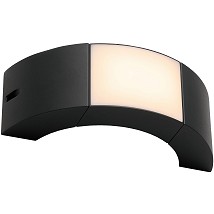 Spoljna zidna lampa Beirut 6W WW IP54 3000K 277lm Crna