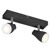 SPOT LAMPA 2XGU10 PEAR BK LEDVANCE