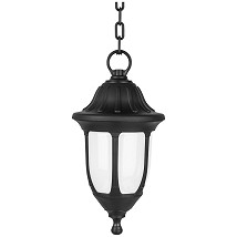 Fenjer visilica Mateo 1xE27 Crna IP44 166x835mm