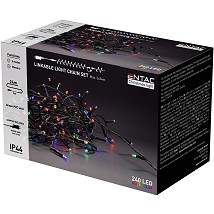 LED 240 Bozicni venac IP44 sa nastavkom MC 24m + adapter