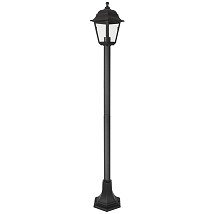 Fenjer stubna lampa Blake 1xE27 Crna IP44 165x1.220mm