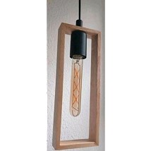 Zidna lampa 1XE27  NATUR WALL RETTANGOLO (0477)