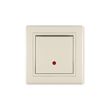 625.99 Sklopka jednopolna PRESTIGE sa indikacijom 10A 250V