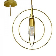 VISILICA RONDOLO (0888)3xE27 zlatna metalna