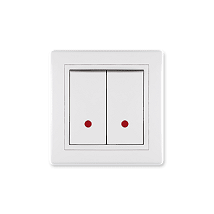 626.00 Sklopka serijska sa indikacijom 10A bela PRESTIGE