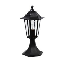 FENJER PODNA LAMPA 1XE27 BL 300P CRNI