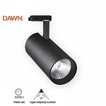 SINA LED SPOT 3F 30W WW TOPLO BELA JM 4070 CRNI BBLINK