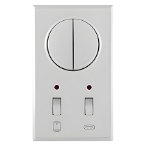 INDIKATOR VERTIKALNI ZA KUPATILO PREMIJER SA SERISJKIM PREKIDAČEM METALKA 11.01.097