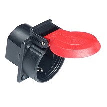 Uticnica sa poklopcem 16A 250V IP54  ugradna