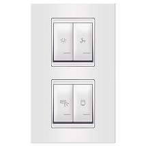 EXP indikator vert. svet. vent. grej. bojler 2x2M 4x16A