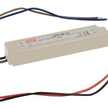 LED NAPAJANJE VODOOTPORNO LPH 18W 24V IP67 MEAN WELL