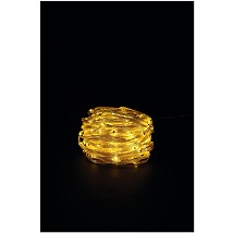 LED 200 Bozicne Mikro LED lampice IP44 PVC 20m WW 3.6W