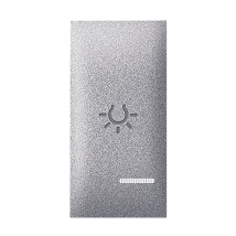 EXP Taster 1M sa oznakom svetla i ind.sivi