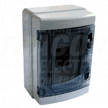 Raz. kutije na zidtransparentan vratasa N/PE sinom1×4 mod. H