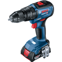Bosch GSB 18V-50, 2 x 2.0Ah baterija+punjač+kofer,  Aku. vibraciona bušilica odvrtač