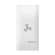 EXP Taster 1M sa oznakom ventilatora i ind.beli