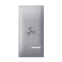 EXP Taster 1M sa oznakom ventilatora i ind.sivi