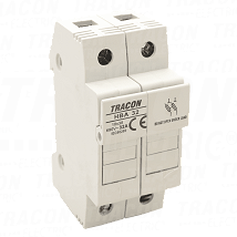 Cilindricno postolje osiguraca 32A. 10x38mm Un=230V/400V 2P