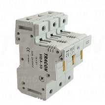 Cilindricno postolje osiguraca 50A. 14x51mm Un=230V/400V 3P