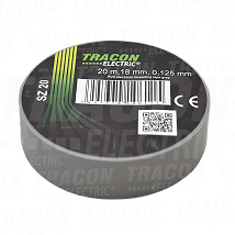 PVC izolir traka 20mX19mm siva