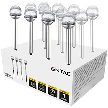 Bastenska lampa solarna 34cm IP44 Celicna Staklena PAK-24