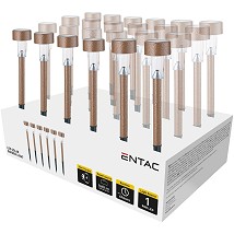 Bastenska lampa solarna 36cm IP44 Celicna Braon LED Pak-24