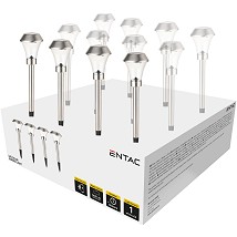 Bastenska lampa solarna 40cm IP44 Celicna LED PAK-12