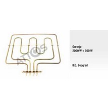 Grejac stednjaka Gorenje 2000+950W siroki IEG