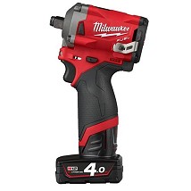 Milwaukee M12FIWF12-422X 1 x 2.0Ah + 1 x 4.0Ah + punjač, Akumulatoski udarni odvrtač