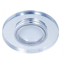 UGRADNA ROZETNA KRUG 1XGU10 CRNI KRISTAL 704 BBLINK