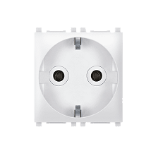 Prikljucnica dvopolna nerastavna EXP 2M. bela 74101.0