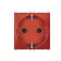 Prikljucnica dvopolna nerastavna EXP 2M. crvena 74101.4