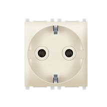 Prikljucnica dvopolna nerastavna EXP 2M. krem 74101.9